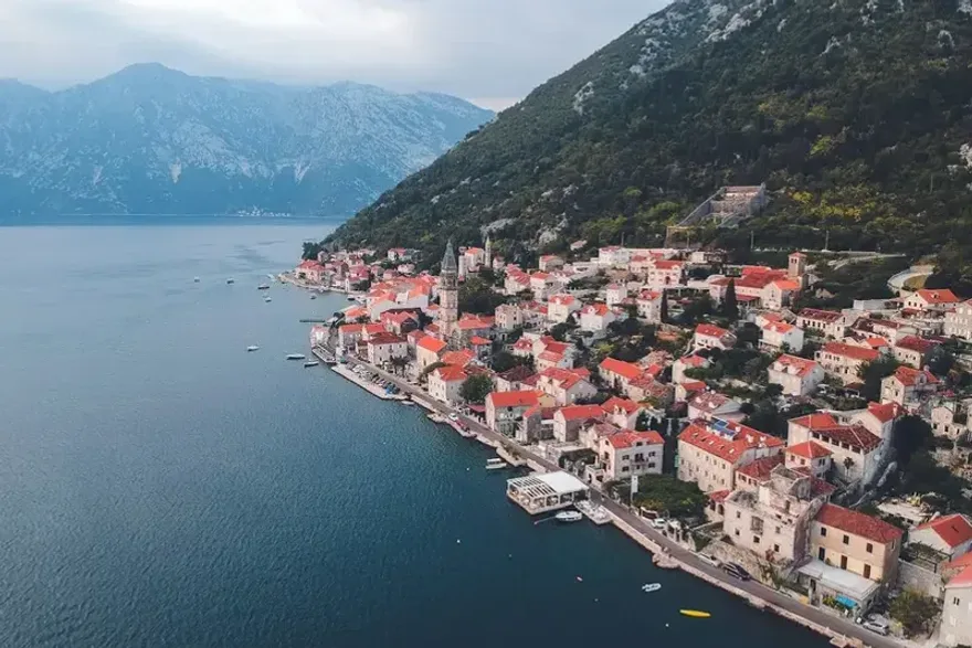 Die Bucht ab Kotor