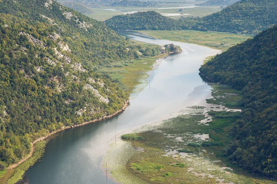 İşkodra Gölü'nde balık avı